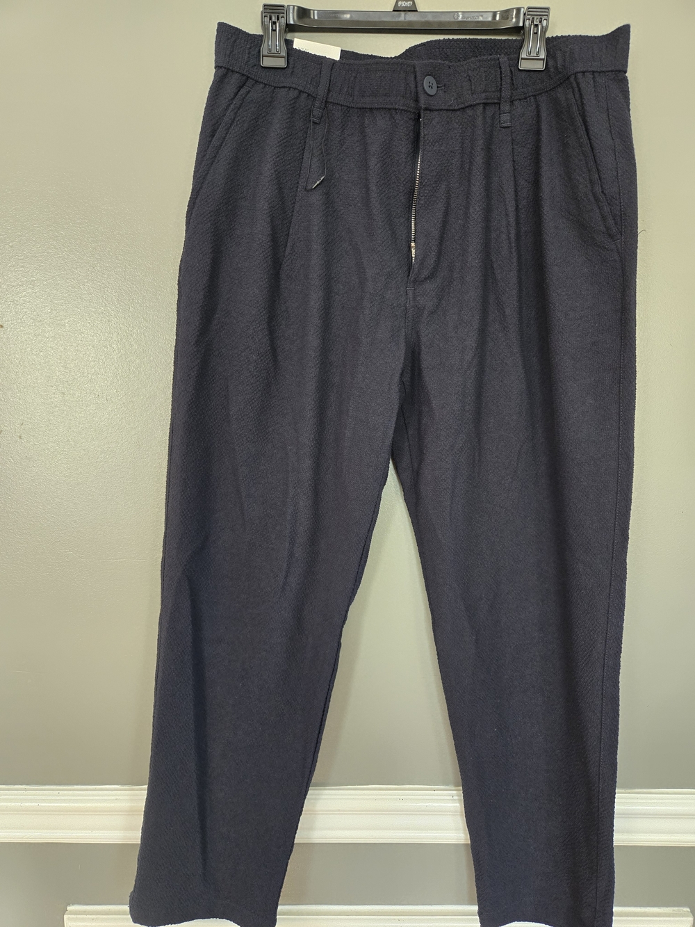 Zara Men's Dark Navy Dress Pants